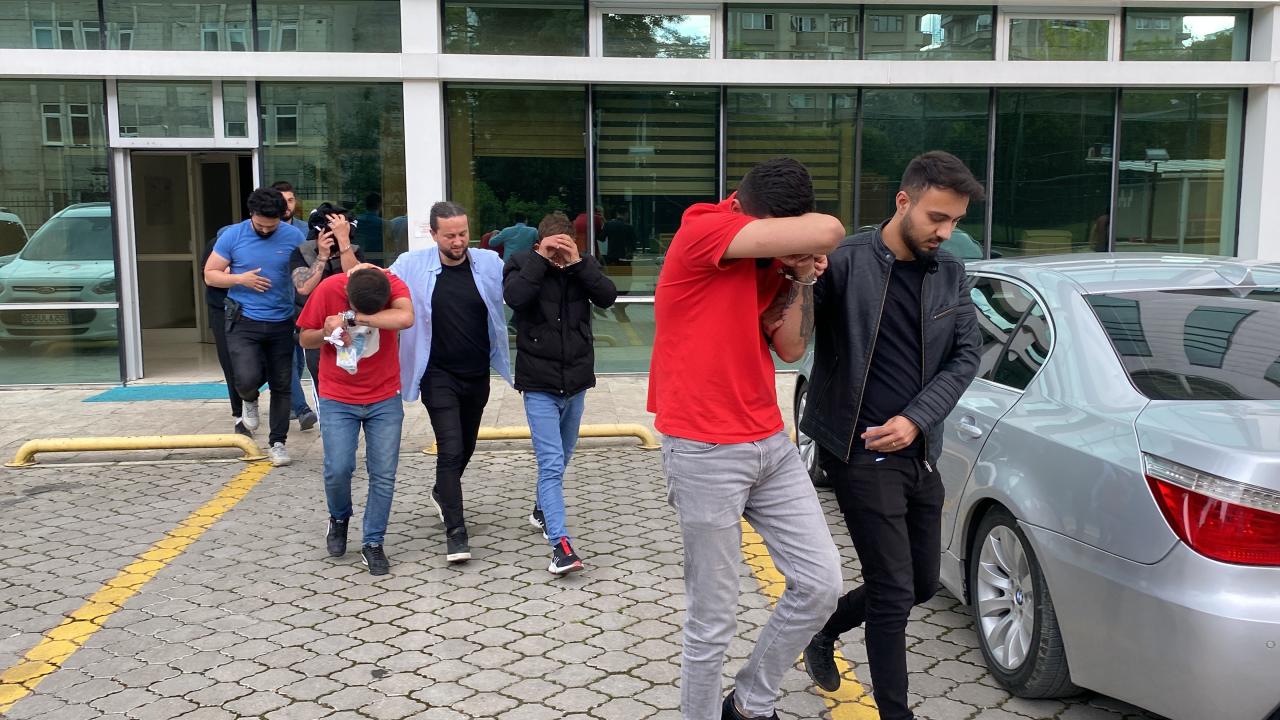 Samsun'da uyuşturucu operasyonunda 9 kişi gözaltına alındı
